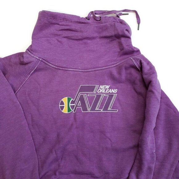 NBA Throwback New Orleans Jazz Womens Wildcard Top Hardwood Classic Plus Size 2X - Picture 2 of 6